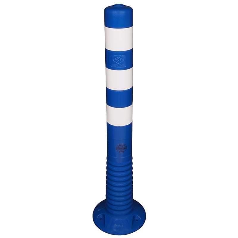 Balise anti-stationnement flexible D. 80 X H. 750 mm - Bleu