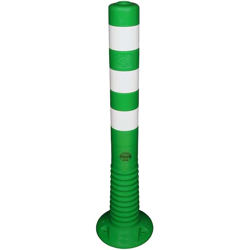 Balise anti-stationnement flexible D. 80 X H. 750 mm - Vert