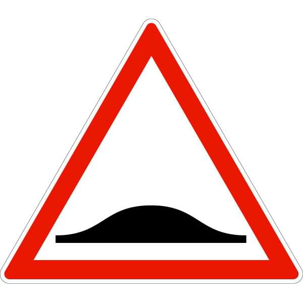 Panneau routier A2b - 700 mm - Classe 1