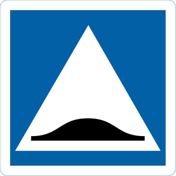 Panneau routier C27 - 700 mm - Classe 1