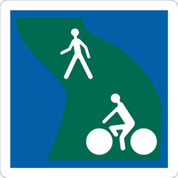 Panneau routier C115 - 500 mm - Classe 1