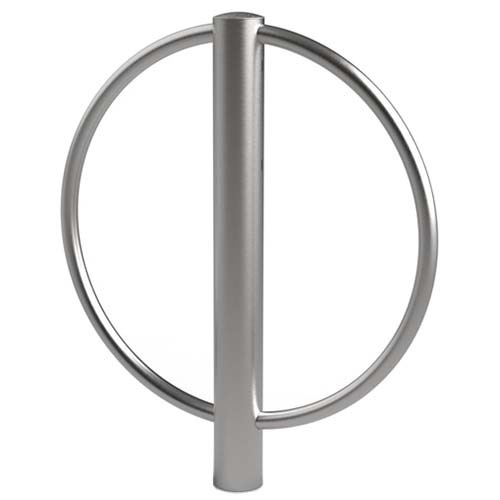 Poteau accroche vélo inox 304L - A sceller