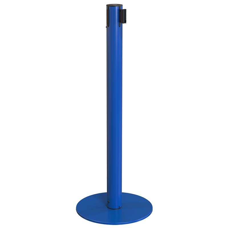 Poteau à sangle Pro-Line 3,7 m - Bleu RAL 5017