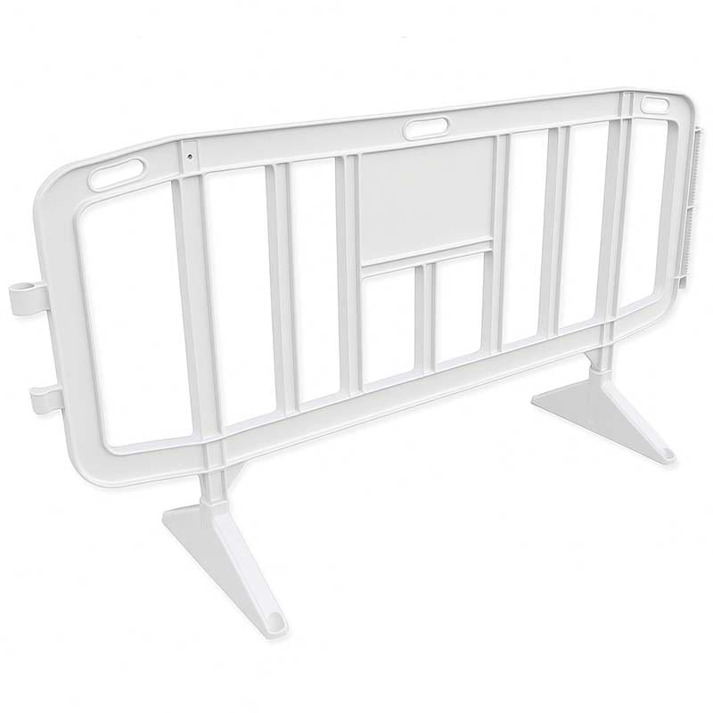 Barrière de sécurité EasyBar - L. 198 cm - Blanc RAL 9003