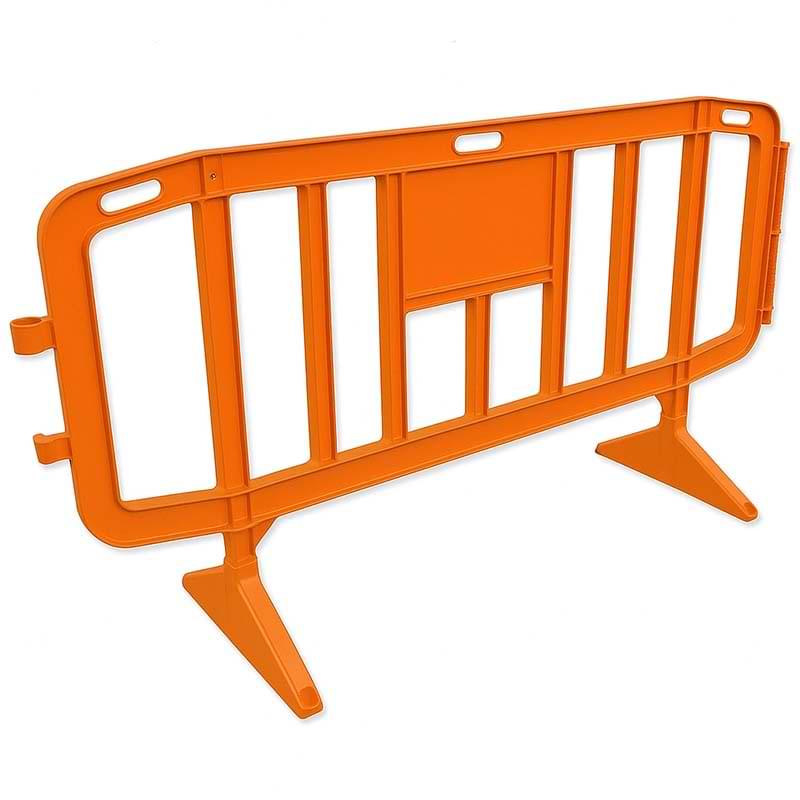 Barrière de sécurité EasyBar - L. 198 cm - Orange 1028