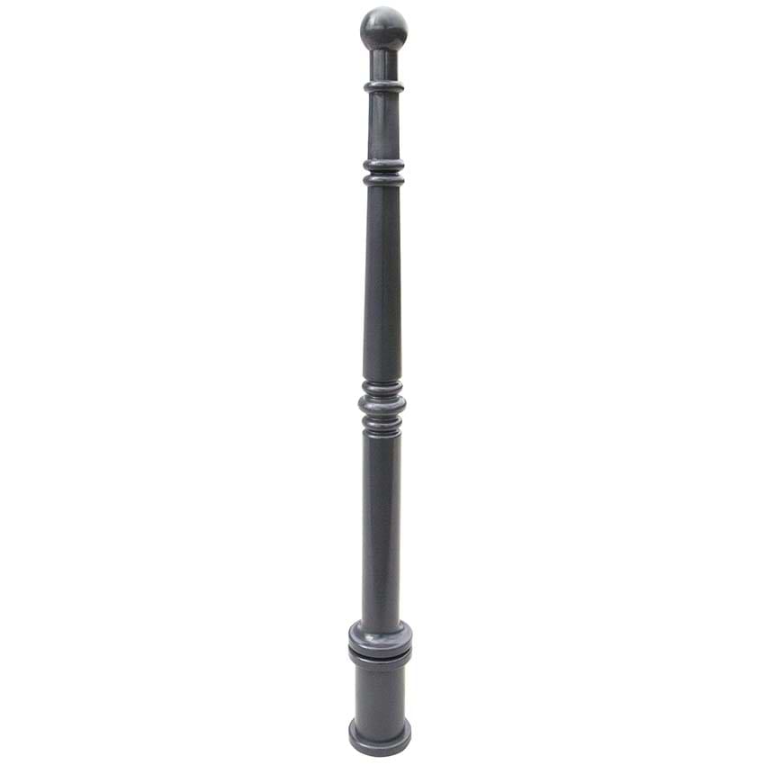 Potelet à mémoire de forme Elysée D. 60 X H. HS 930 mm - Gris anthracite RAL 7043