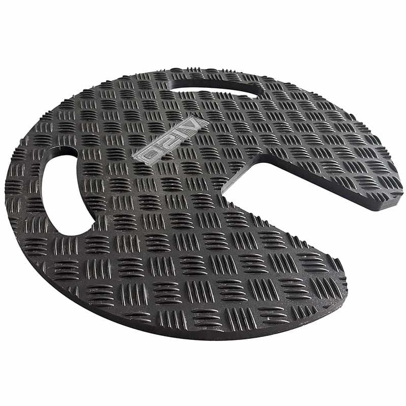 Plaque d'égout temporaire D. 800 mm