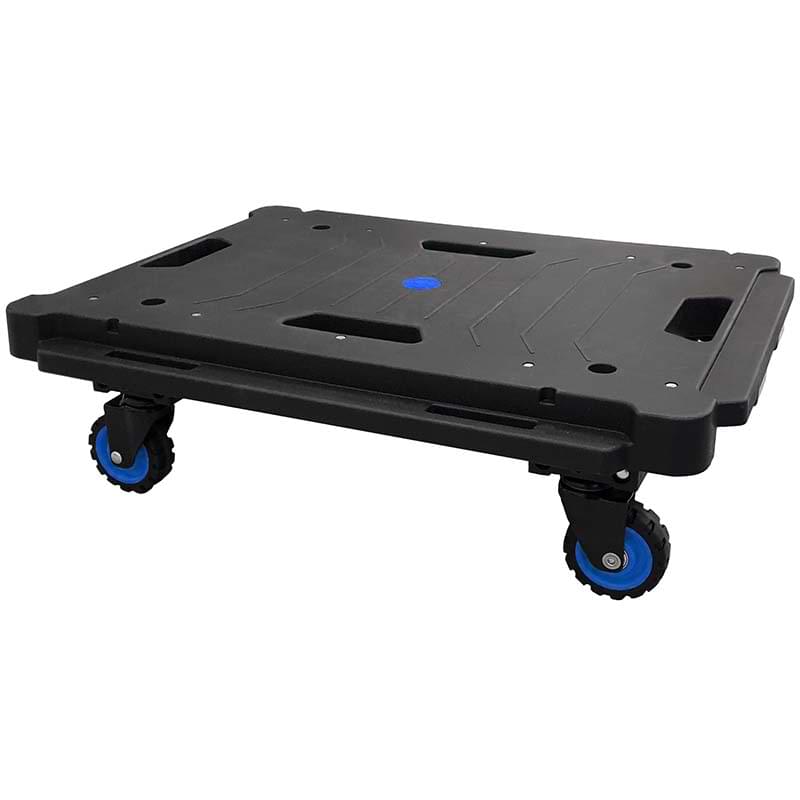 Plateau roulant à roues repliables 600 X 450 mm - Charge 136 Kg