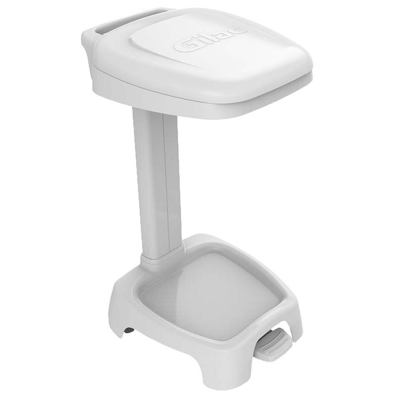 Support sac à couvercle 120L - Couvercle Blanc