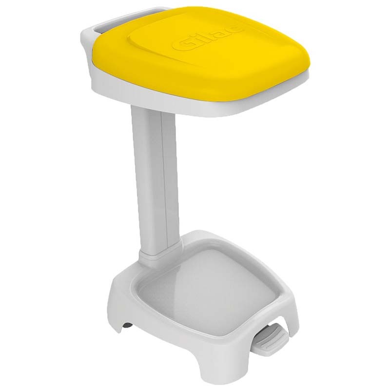 Support sac à couvercle 120L - Couvercle Jaune