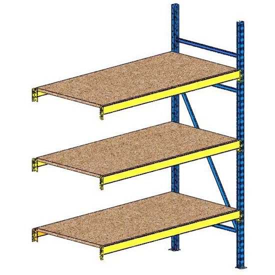 Rack semi-lourd - H. 2100 X L. 2000 X P. 600 mm - Elément Suivant