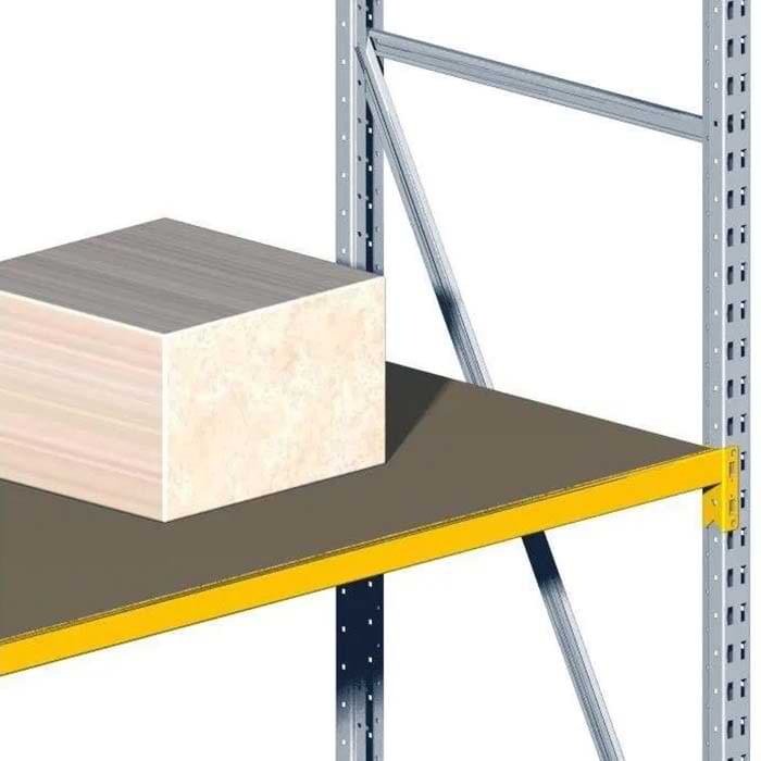 Niveau supplémentaire (2 lisses + plateau) - L. 2000 X P. 1000 mm