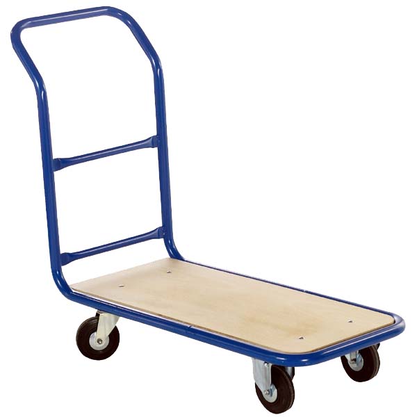 Chariot plate-forme 250 Kg - Dossier tubulaire