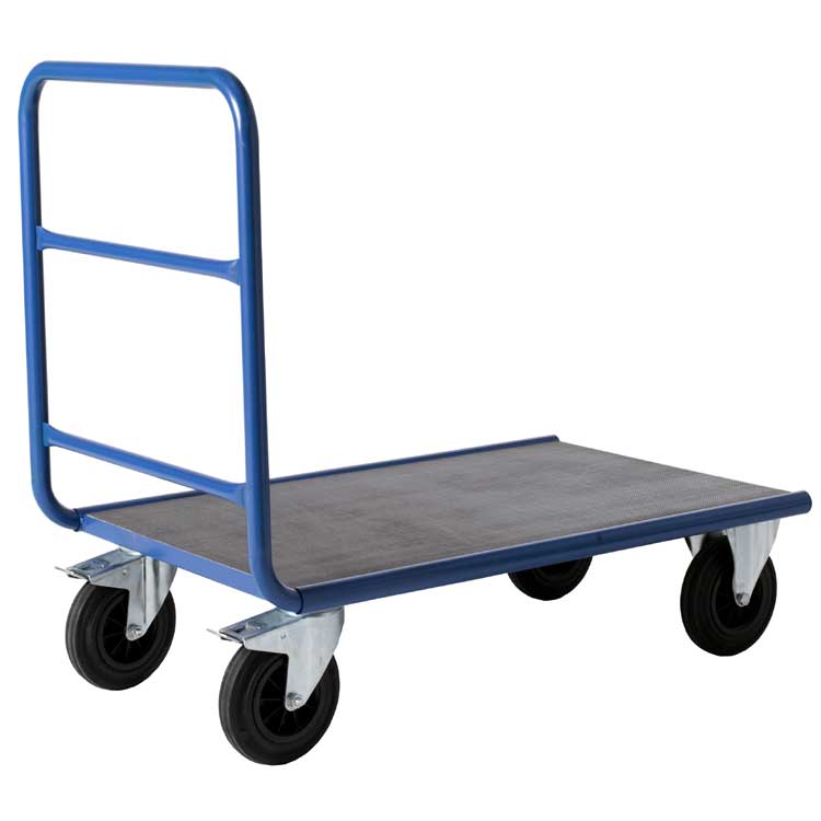 Chariot manutention dossier tubulaire - P. 776 X L. 1225 mm