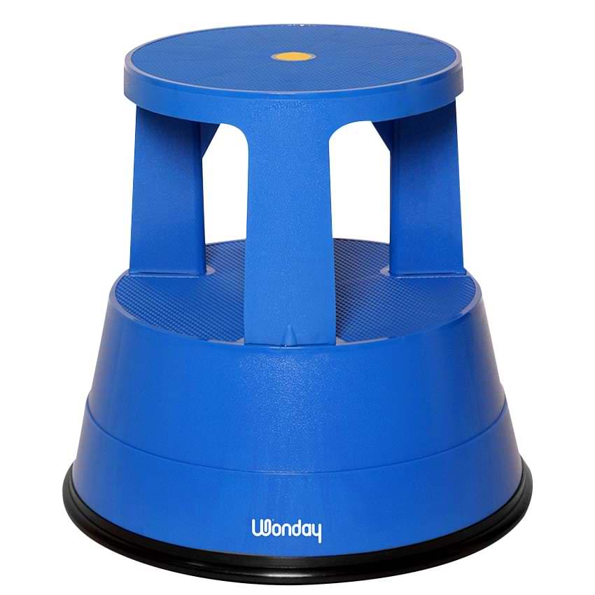 Marchepied plastique 2 marches - Bleu