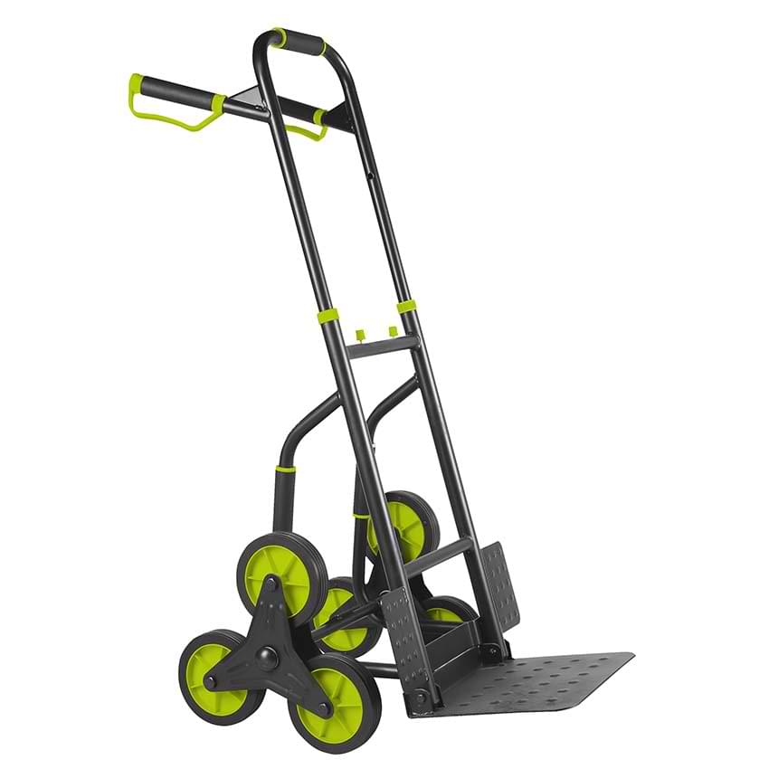 Diable manutention escalier 3 roues - 120/200 Kg