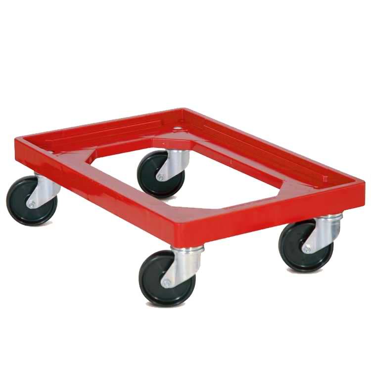 Socle roulant ABS pour bac Norme Europe 600 X 400 mm