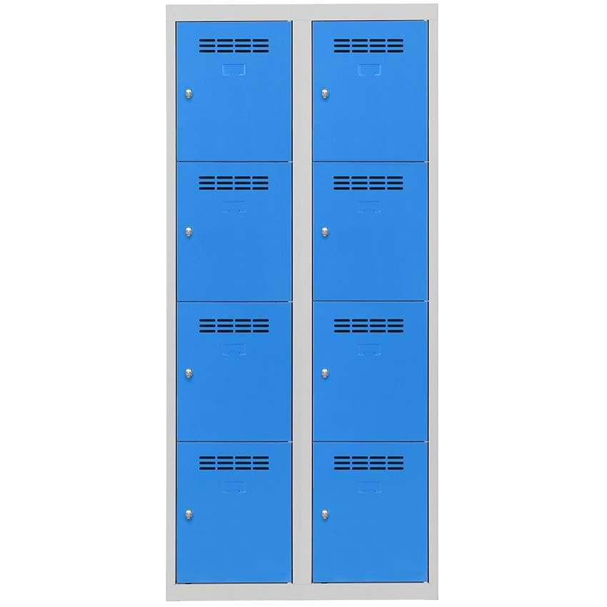 Armoire multicases - 4 cases 400 mm par colonne - 2 colonnes