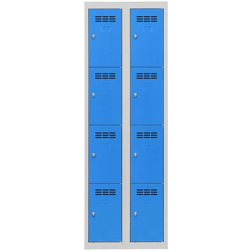 Armoire multicases - 4 cases 300 mm par colonne - 2 colonnes