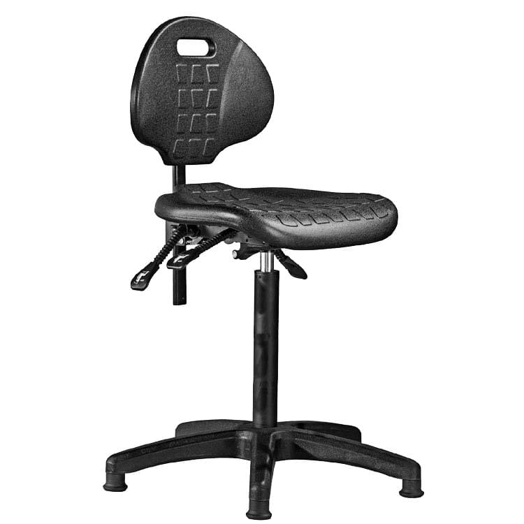 Siège polyuréthane - Vérin long sur patins