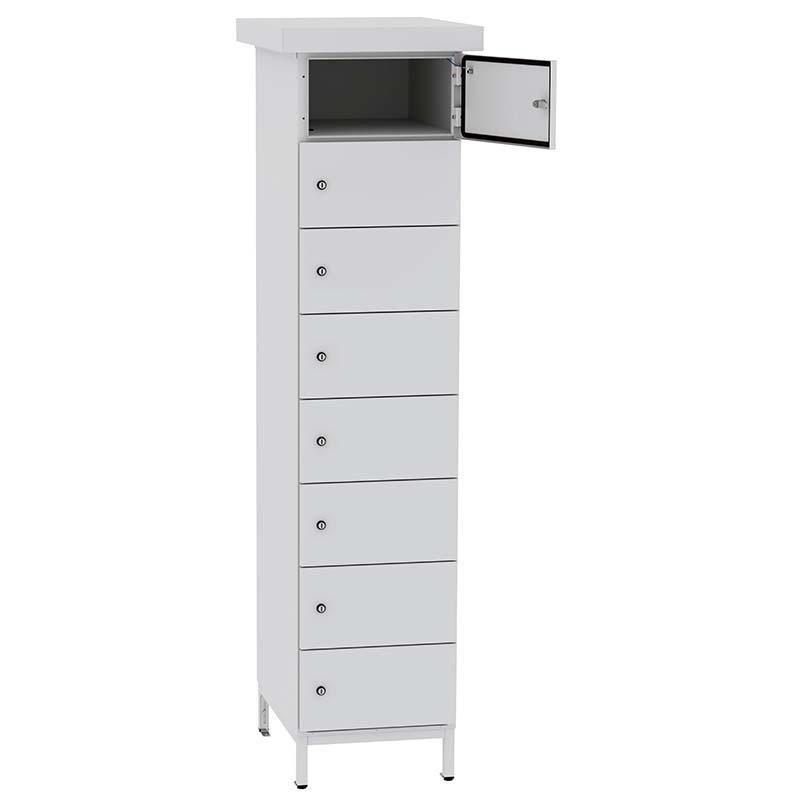 Armoire de recharge batterie extérieure - 8 casiers