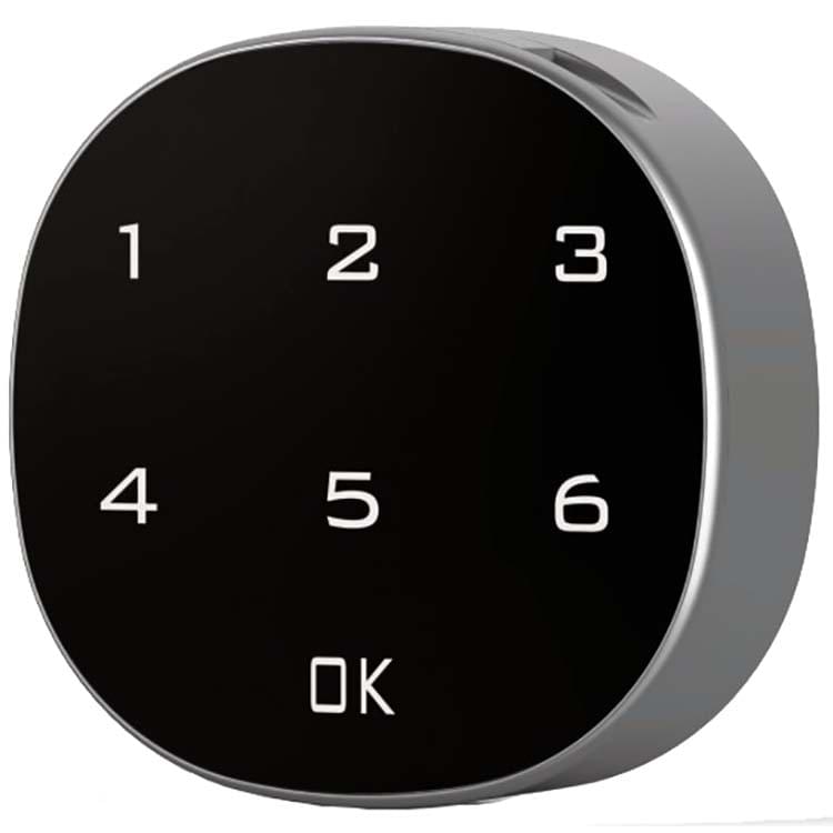 Option : Serrure à code tactile (Mode réversible public/privé)