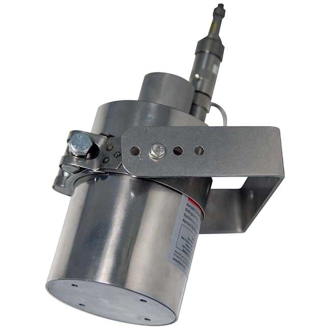 Option : Extincteur à déclenchement automatique à 79°C