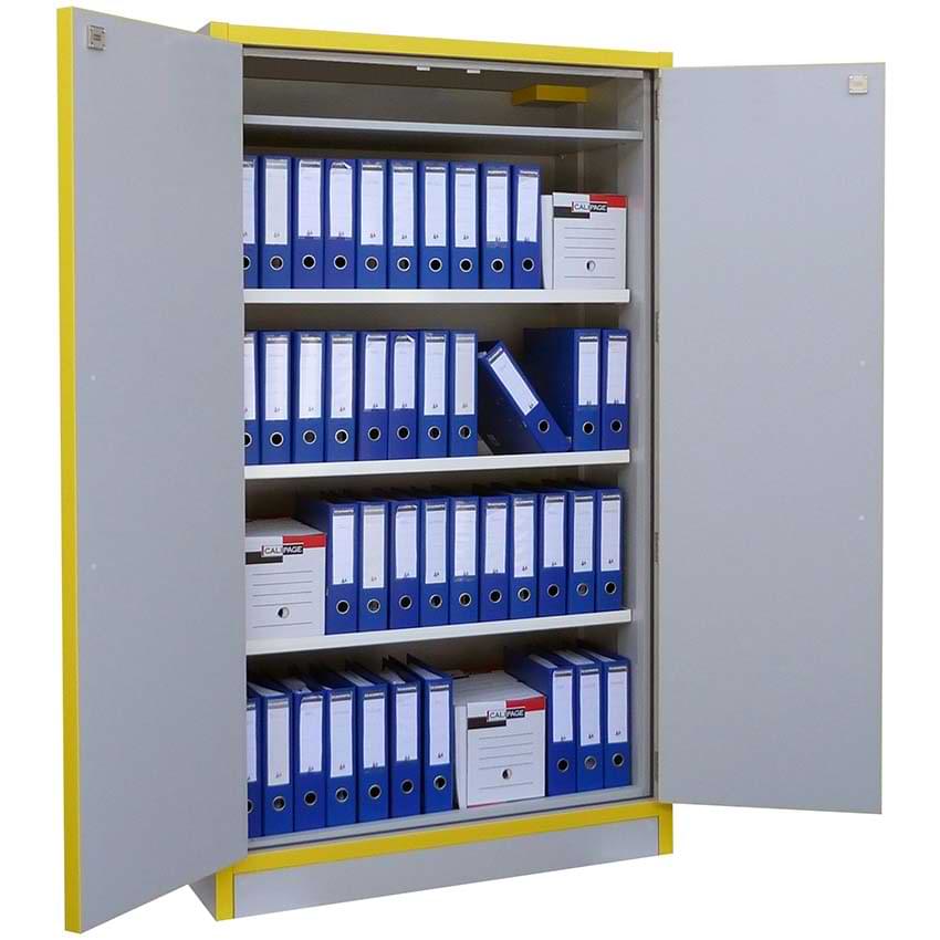 Armoire ignifuge documents papier 30 min - H. 1980 X L. 1115 X P. 550 mm