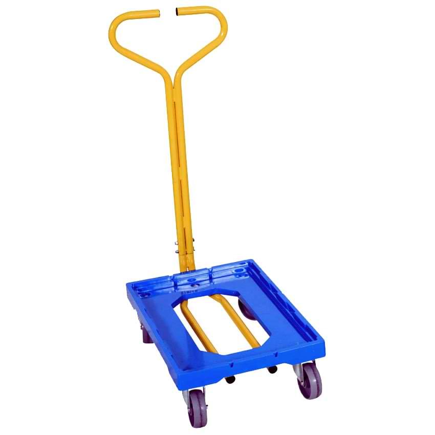 Plateau à roulettes avec timon - Charge 250 Kg