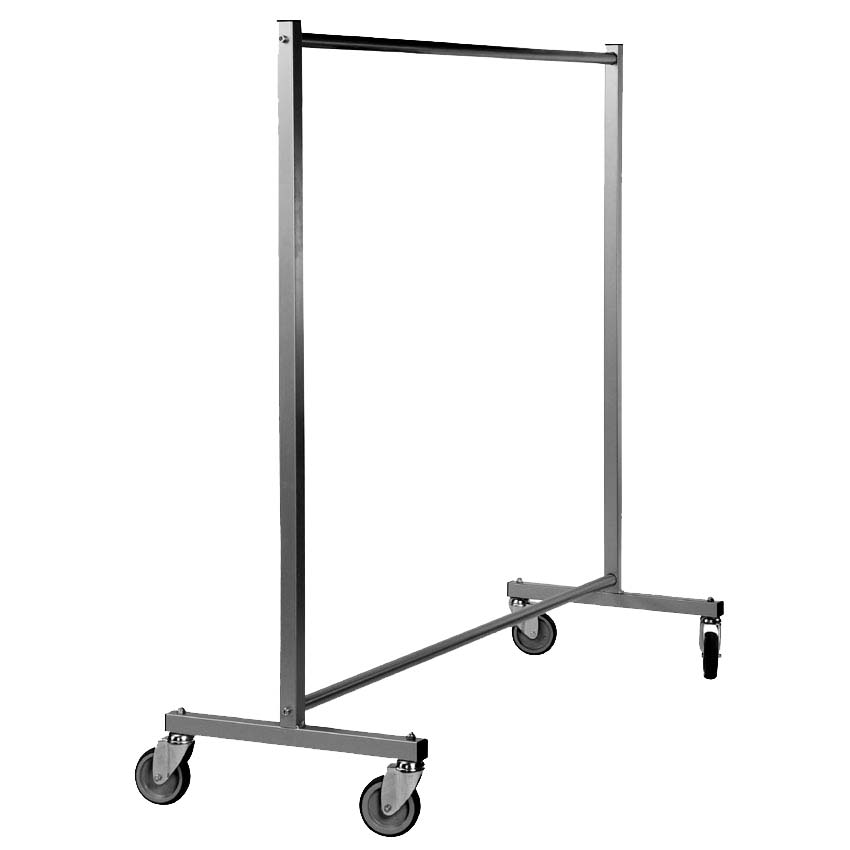 Portant vêtements sur roulettes - Hauteur fixe