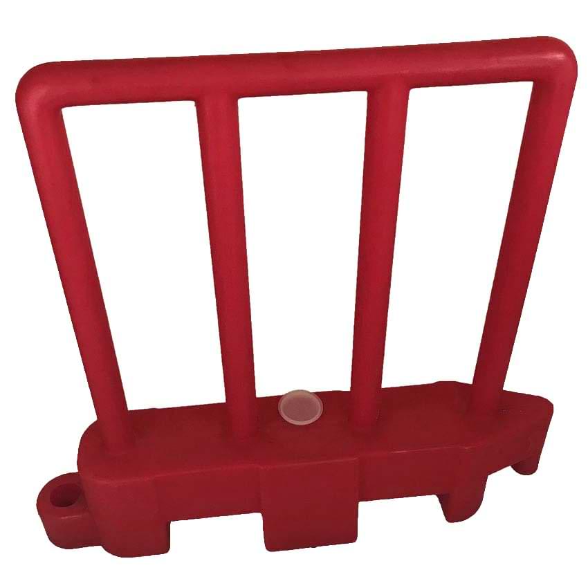 Barrière de sécurité mobile PEHD - Rouge