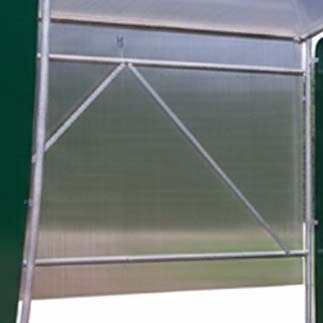 Option : Bardage de fond pour abri multi-usages