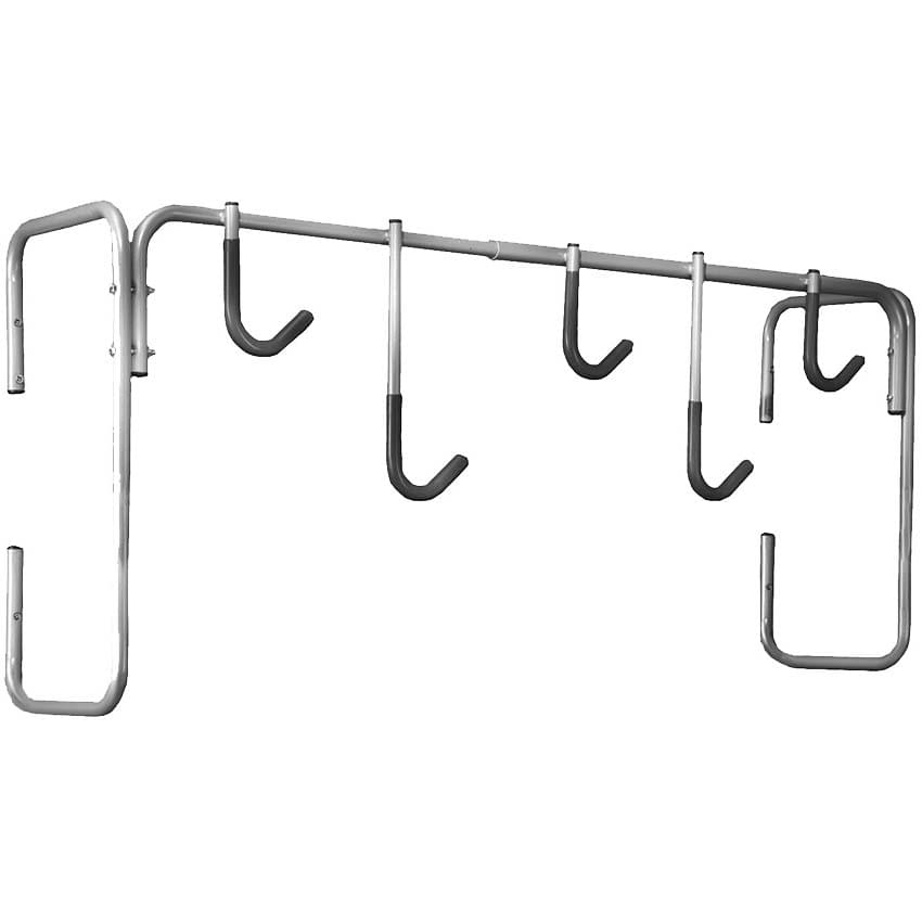 Accroche vélos mural 5 places - L. 1280 mm