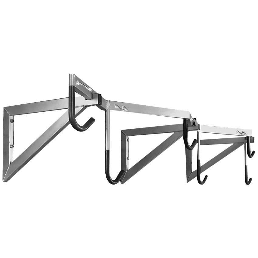 Accroche vélos mural 6 places - L. 2000 mm