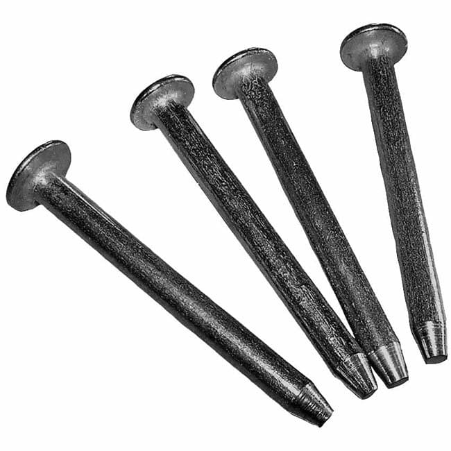 Jeu de 4 pitons d'ancrage à frapper