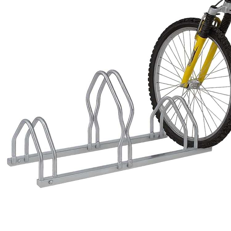 Support vélos 2 niveaux 3 places - L. 85 cm