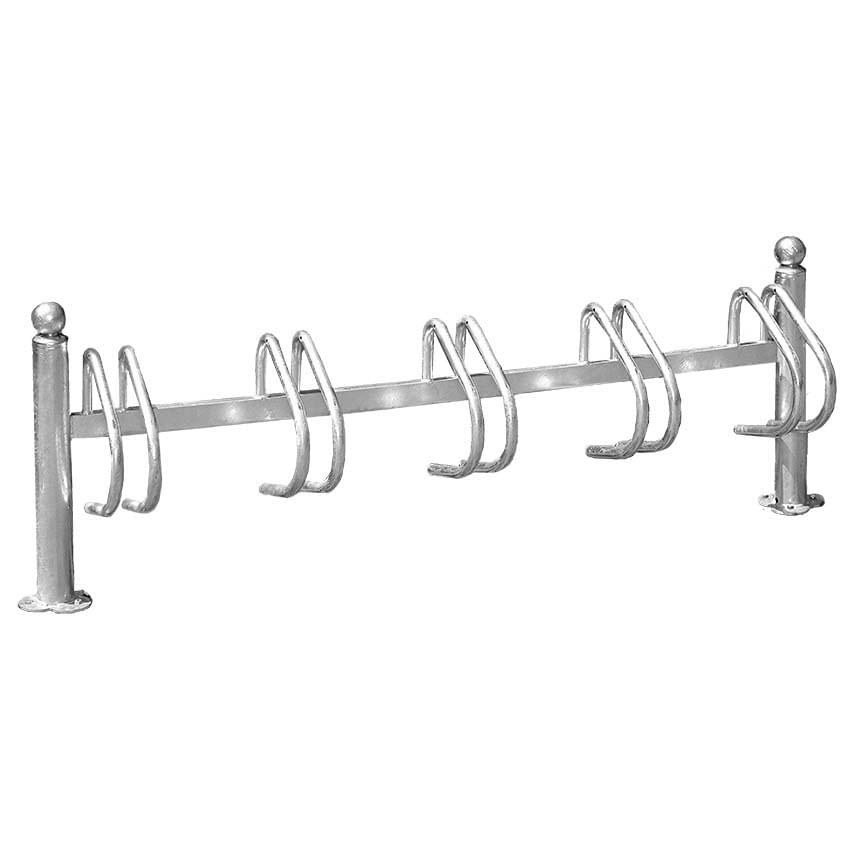 Râtelier range-vélos 5 places - Galvanisé