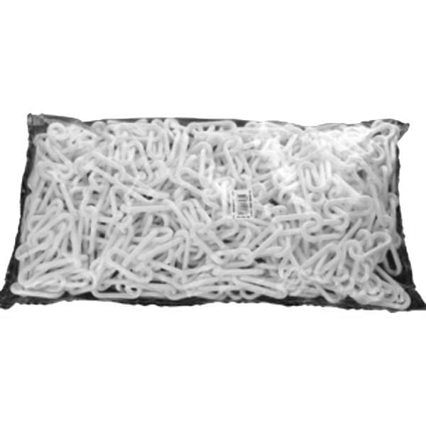 Chaîne plastique polyamide D. 8 mm X 25 m - Blanc