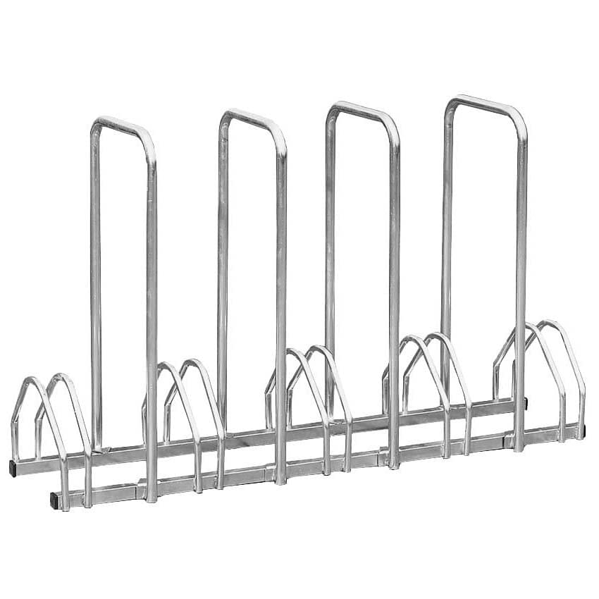 Support cycle avec arceaux antivol 5 places - L. 132 cm