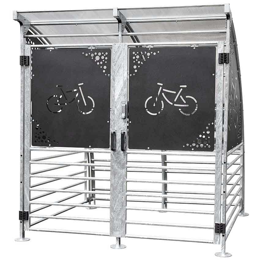 Abri à vélos sécurisé - 6 vélos