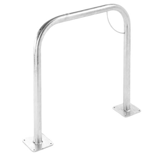 Arceau attache-vélos galvanisé - Sur platines