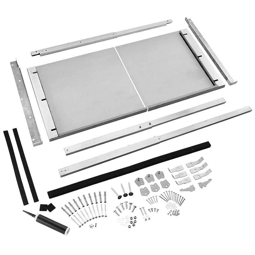 Barrière anti-inondation modulable 75 à 120 cm