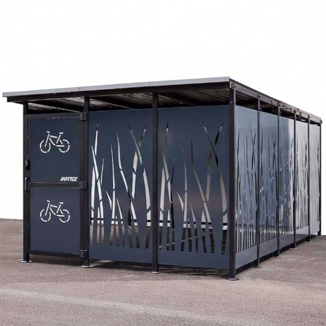 Abri vélos fermé 3 X 5 m