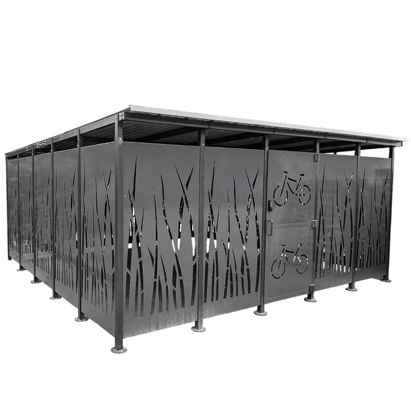 Abri vélos fermé 5 X 5 m