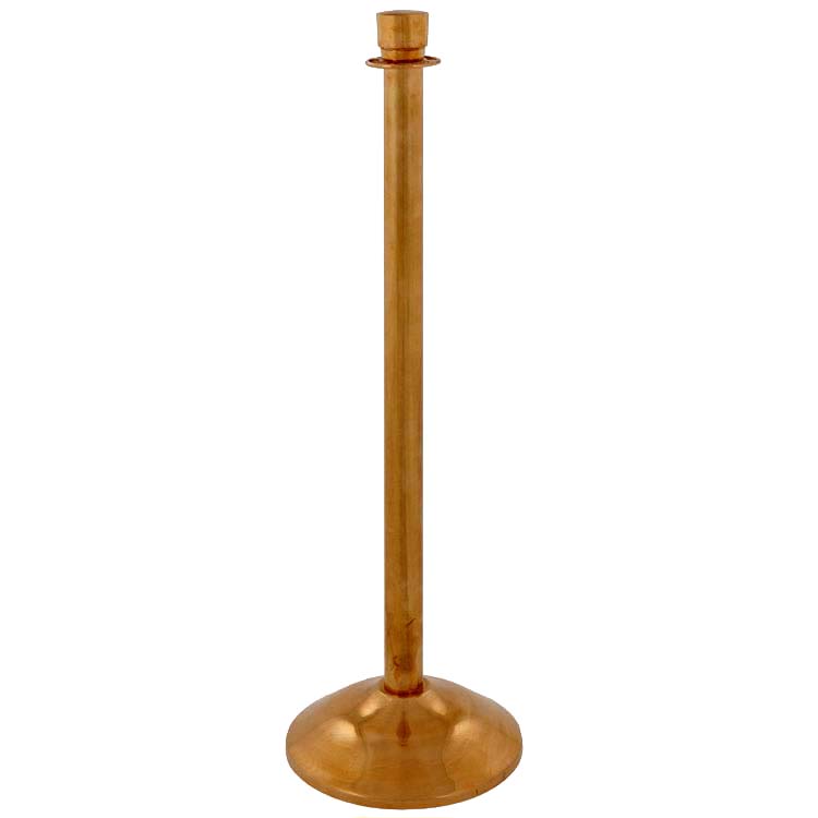Poteau de réception à cordon - Laiton