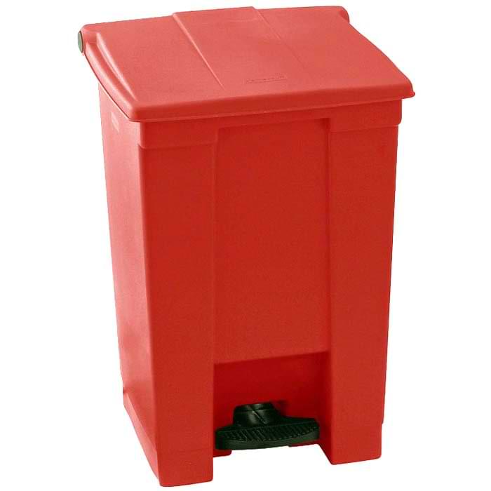 Collecteur à pédale Step-On 45L - Rouge