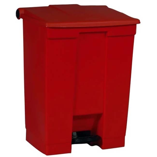 Collecteur à pédale Step-On 68L - Rouge