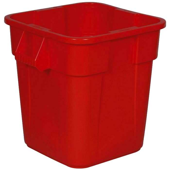 Collecteur carré BRUTE 106L - Rouge