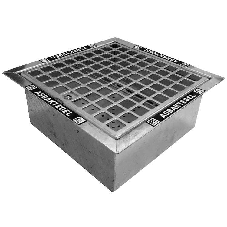 Cendrier de sol DropPit Basic L - 450 X 450 mm