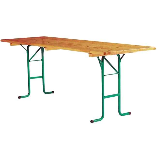 Table pliante Fiesta - L. 220 X P. 70 cm 